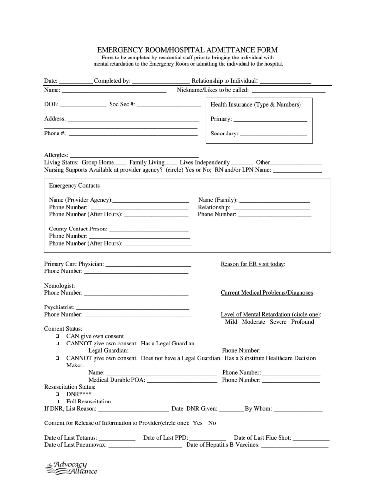 Printable Discharge Forms From Hospital Fill Online Printable Fillable Blank PdfFiller
