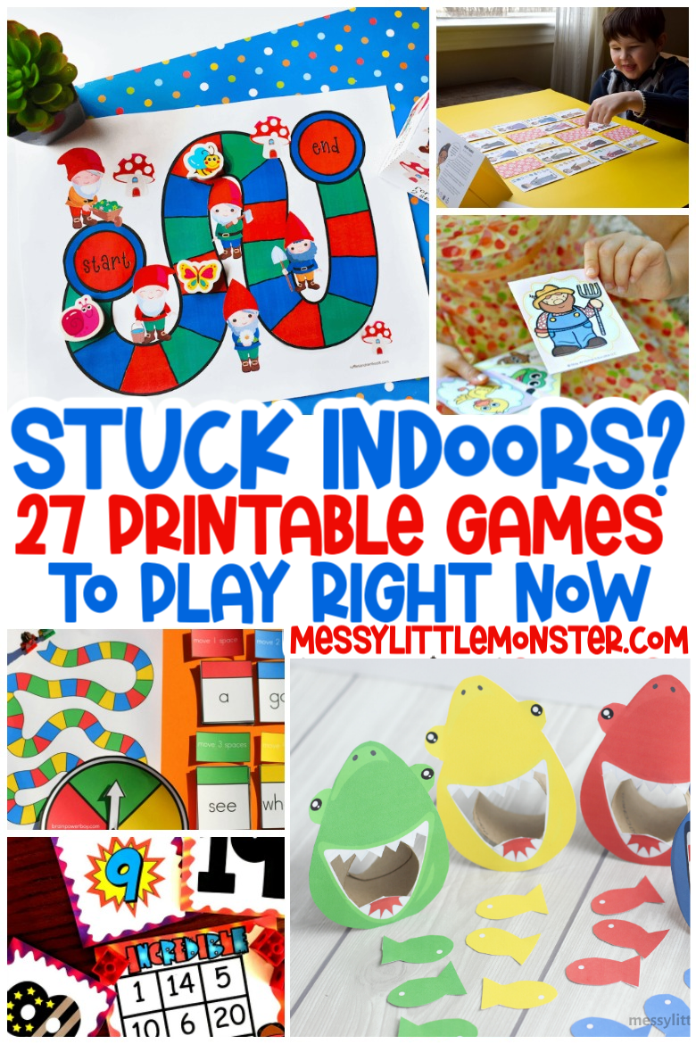 Great Free Printable Game For Preschoolers