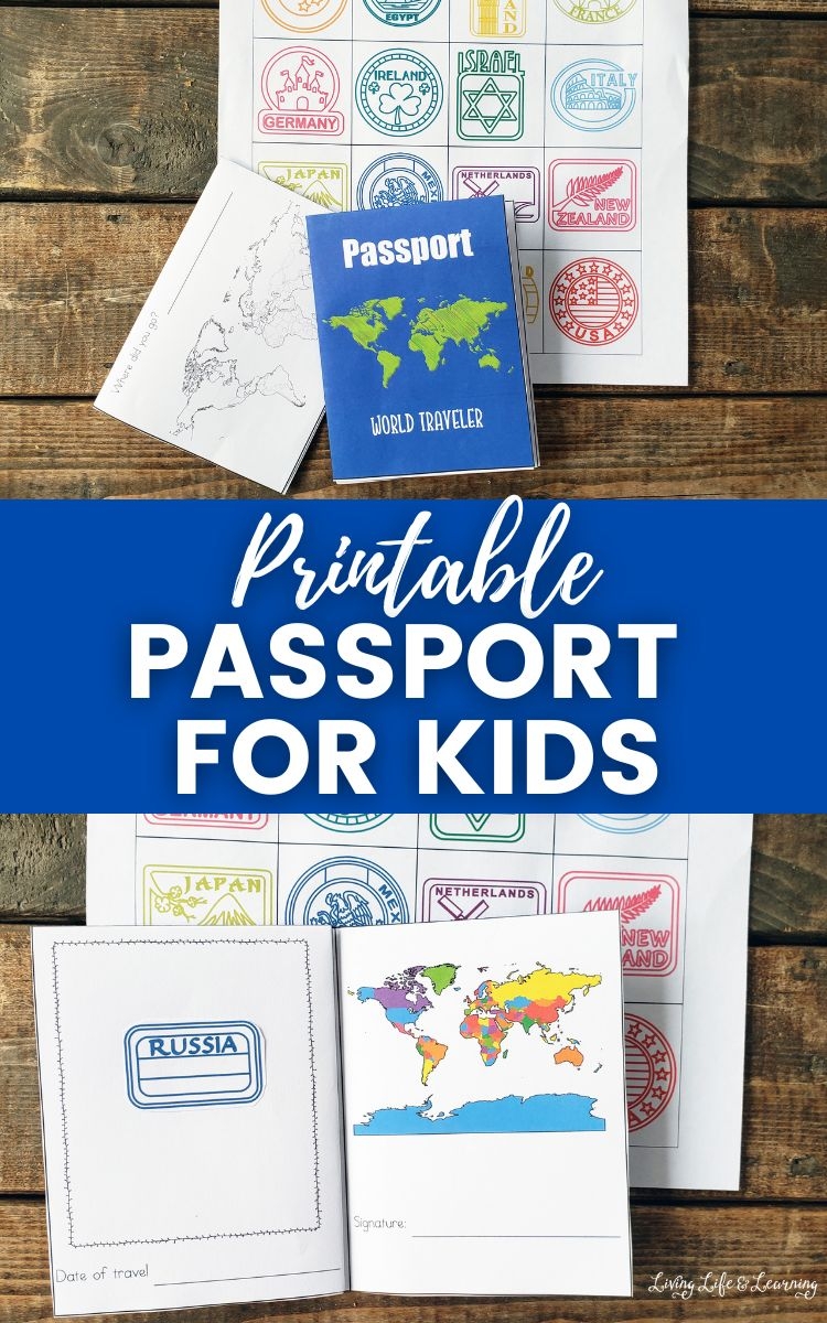 Free Printable Passport Template For Students