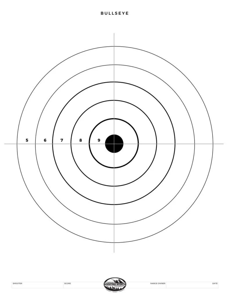 Printable Shooting Targets And Gun Targets NSSF