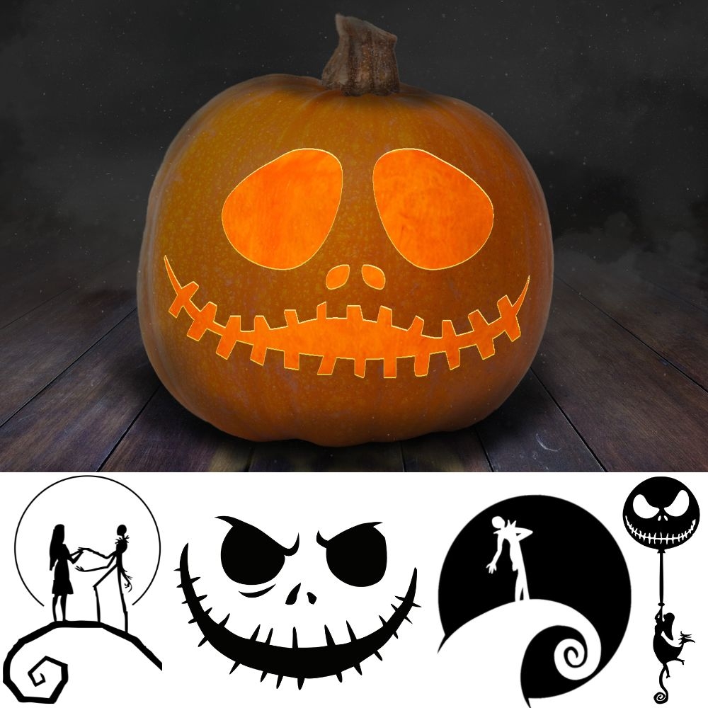 Jack Skellington Stencil Free Printable