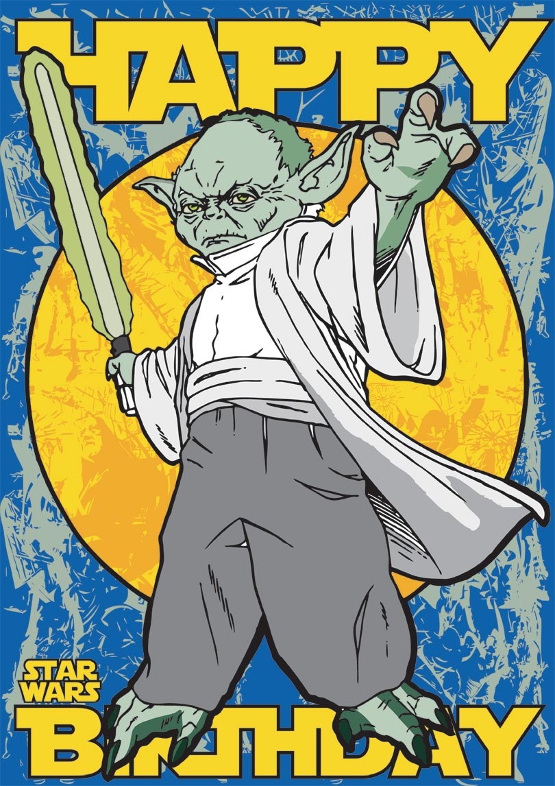 Free Printable Star Wars Birthday Card