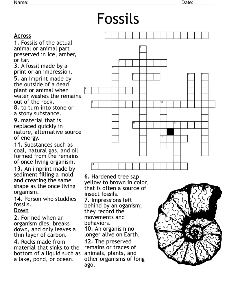 Free Printable Universal Crossword Puzzle